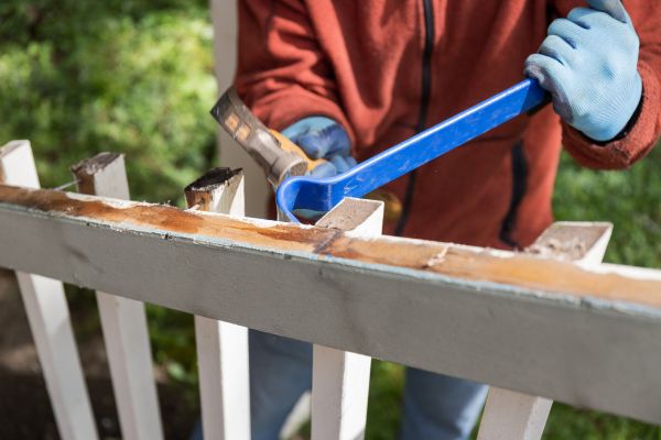 Deck Railing Replacement in Lake Zurich