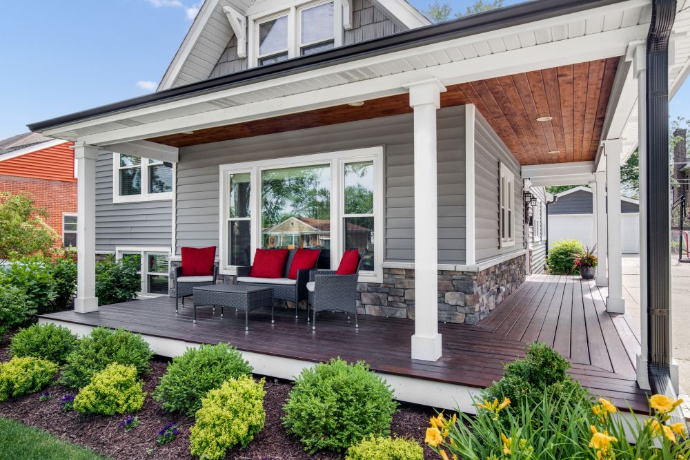 Porch Pillar Repair in Lake Zurich