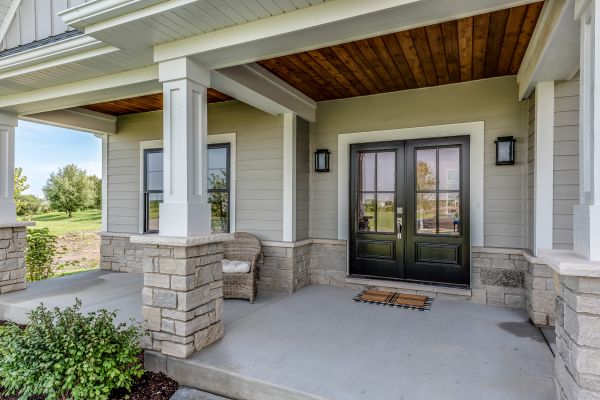 Porch Post Replacement in Lake Zurich