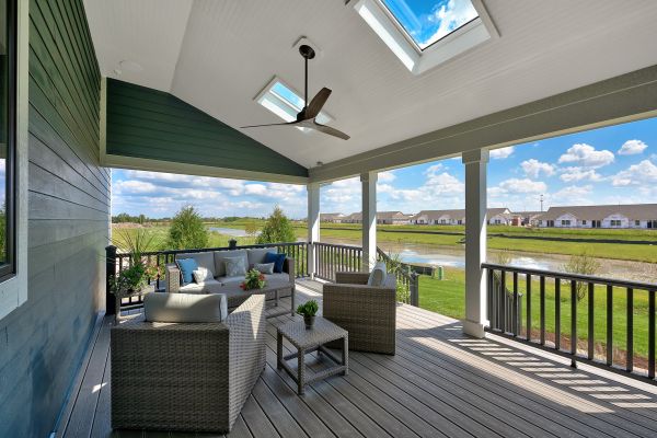 Covered Deck Construction in Lake Zurich