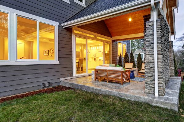 Back Porch Construction in Lake Zurich