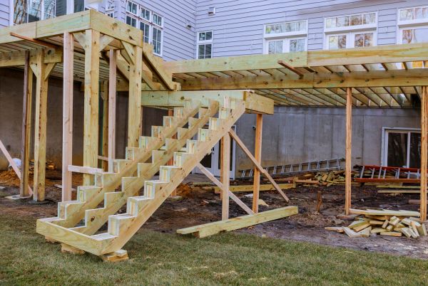 Deck Post Replacement in Lake Zurich