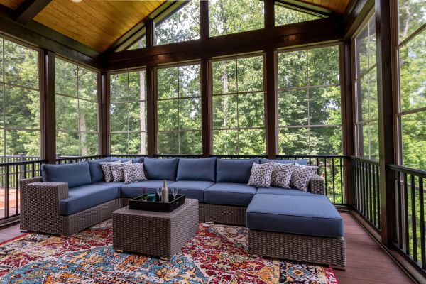 Enclosed Deck Installation in Lake Zurich