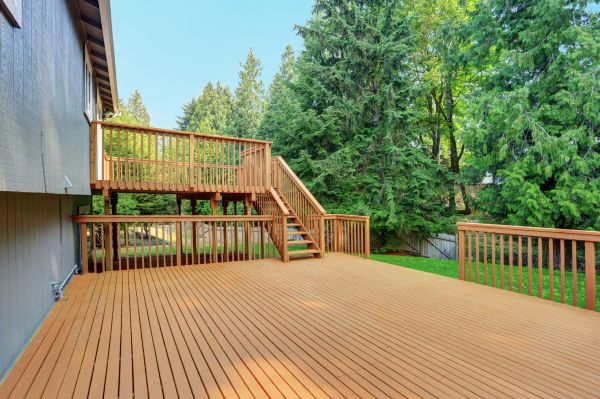 Multi Level Deck Installation in Lake Zurich