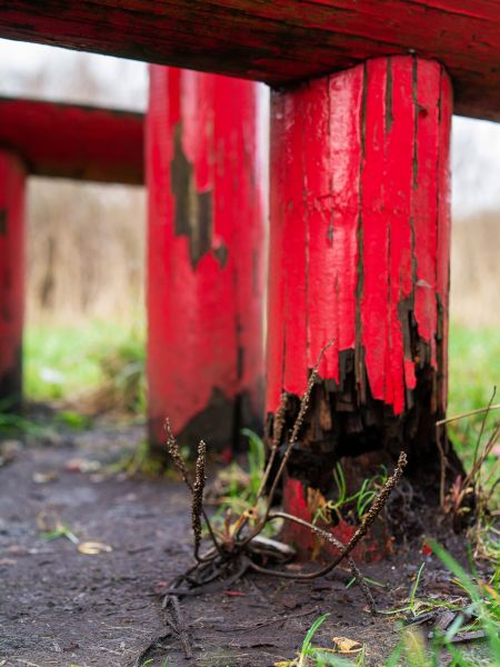 Rotten Column Replacement in Lake Zurich